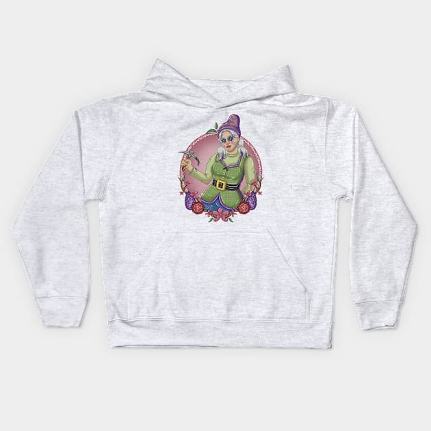 gems Kids Hoodie by XioVerduzco-art